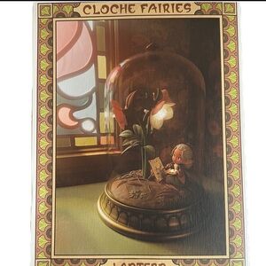 Cloche Fairies Hellie Light-Up Lamp andFigure with LED by Kaleidos Creative